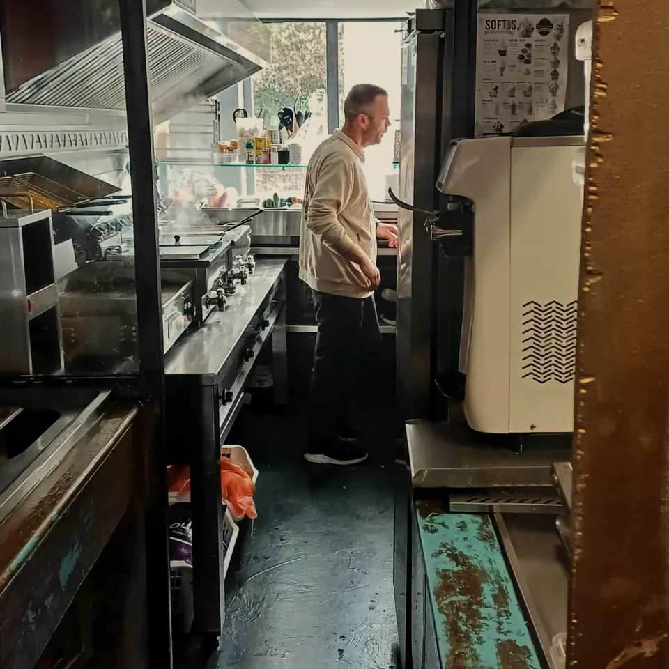 A look into the kitchen