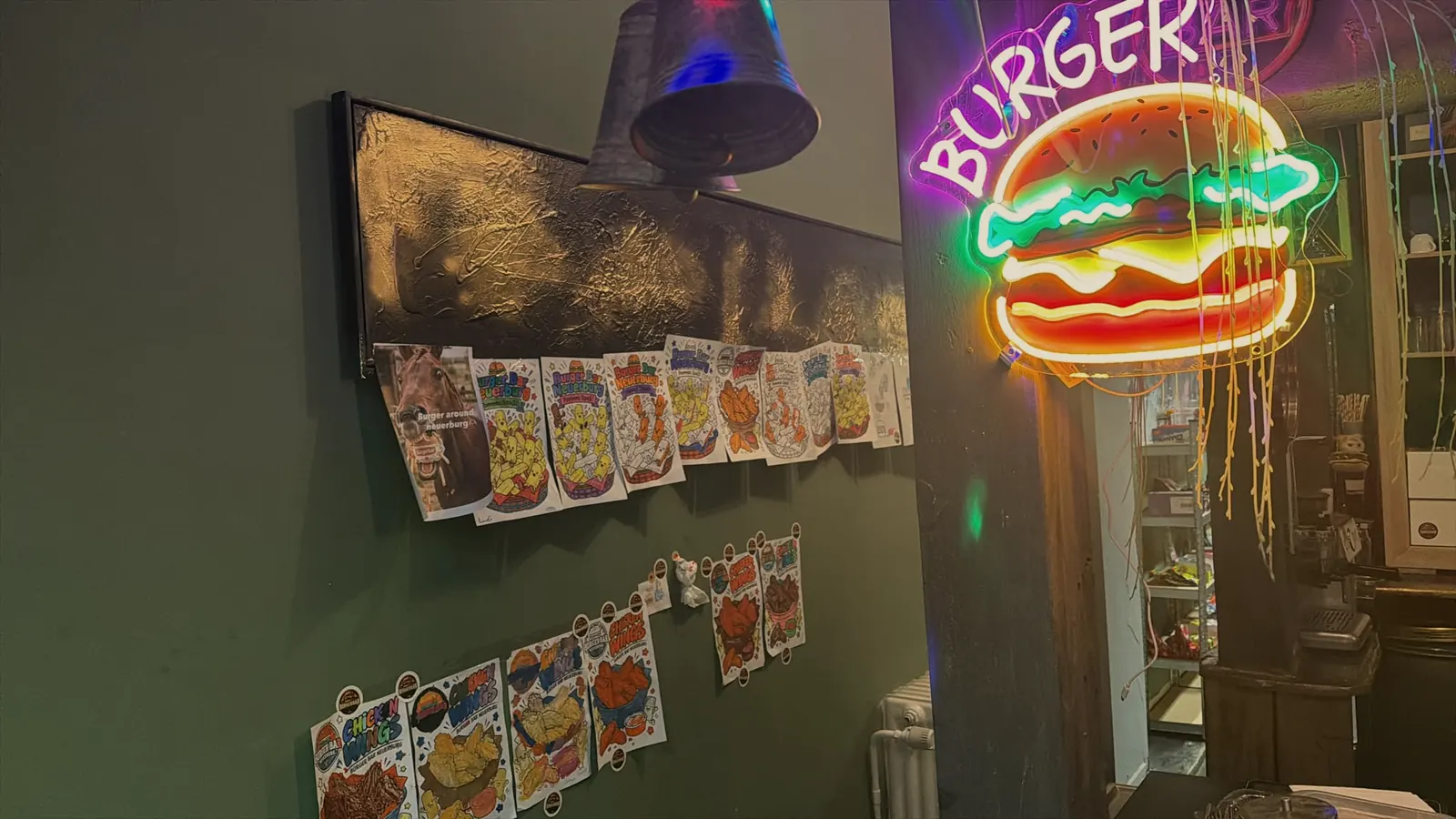 Ausgemalt von unseren kleinen Gästen